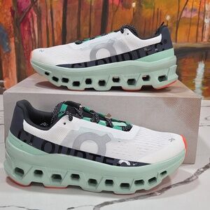On Running Cloudmonster Undyed Creek White Size 9 Women's 61.98241 Worn Once